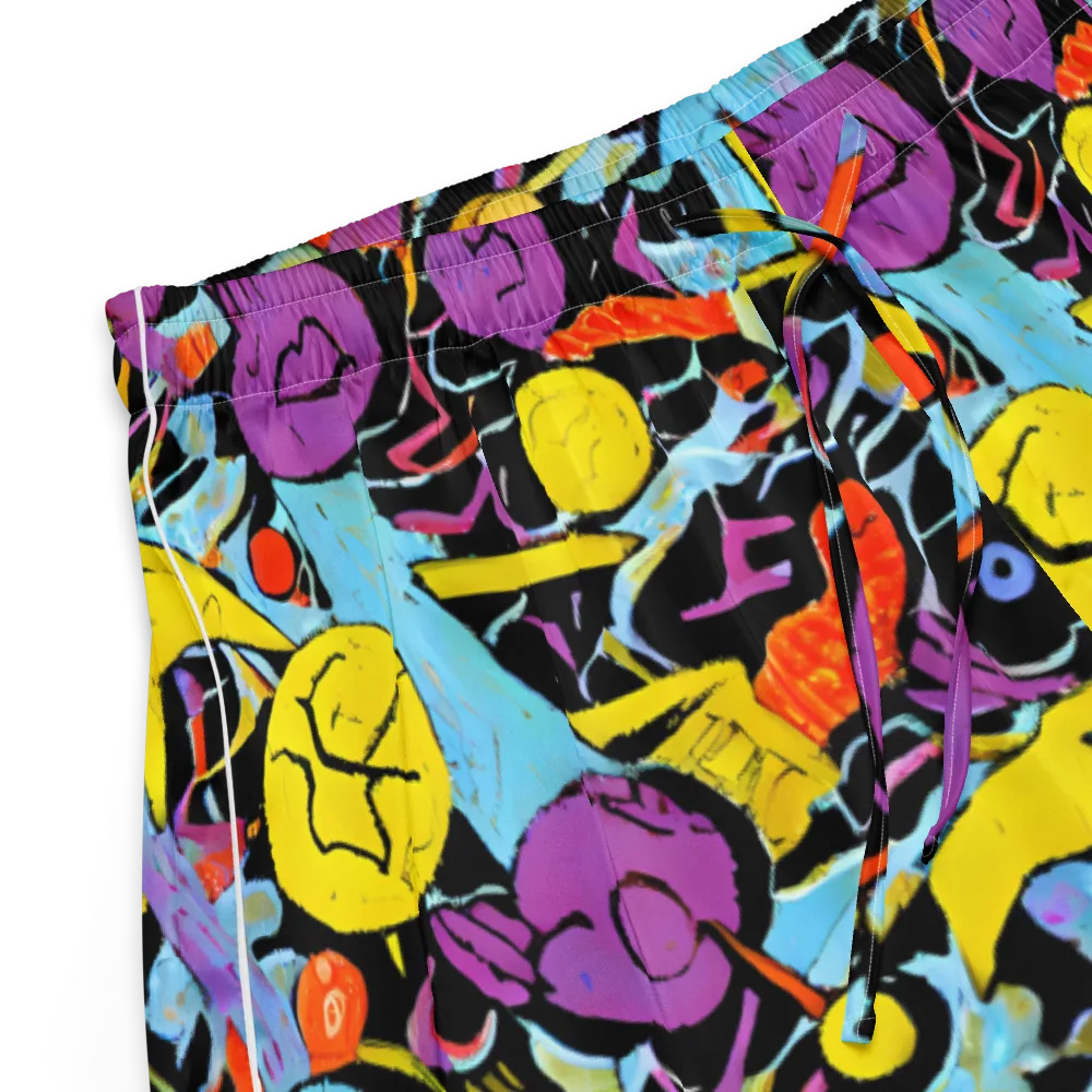 Electric Playfield on Women's Pajama Shorts — Product details