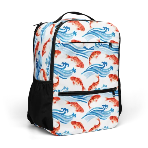 Waves of Fortune on a Utility Backpack