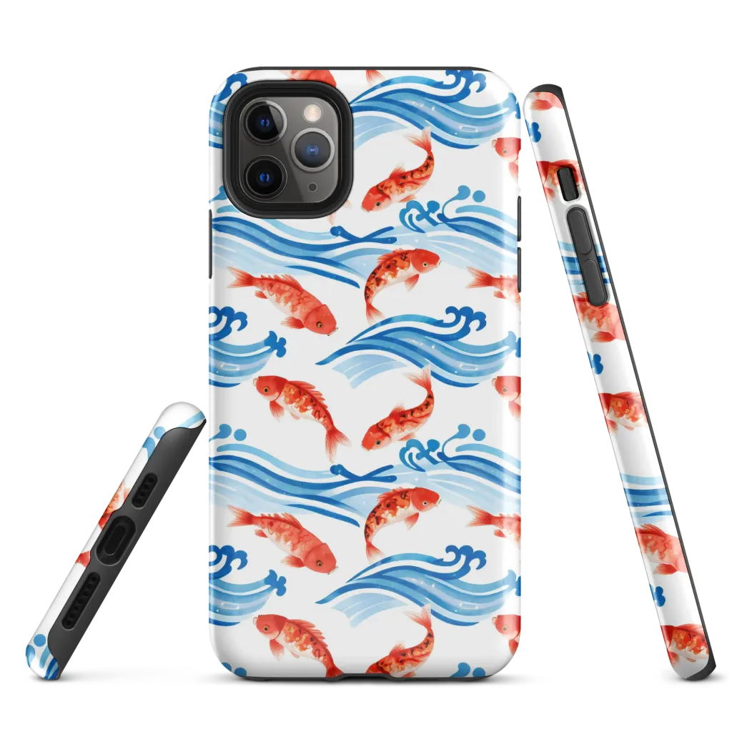Waves of Fortune on Tough Case for iPhone® — Front