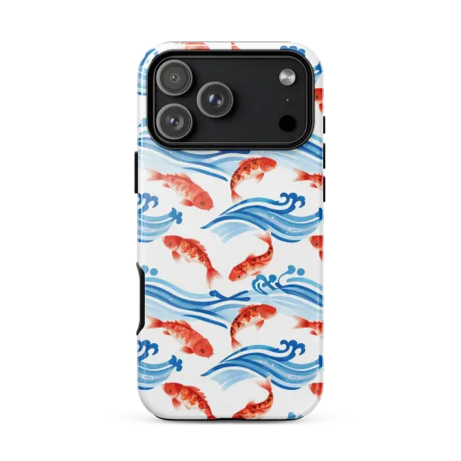 Waves of Fortune on a Tough Case for iPhone®