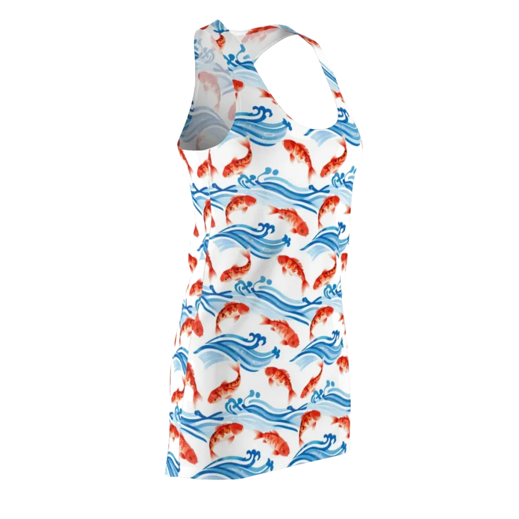 Waves of Fortune on Racerback Dress — Front Side