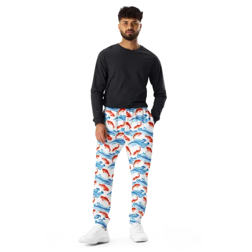 Waves of Fortune on a Men's Joggers