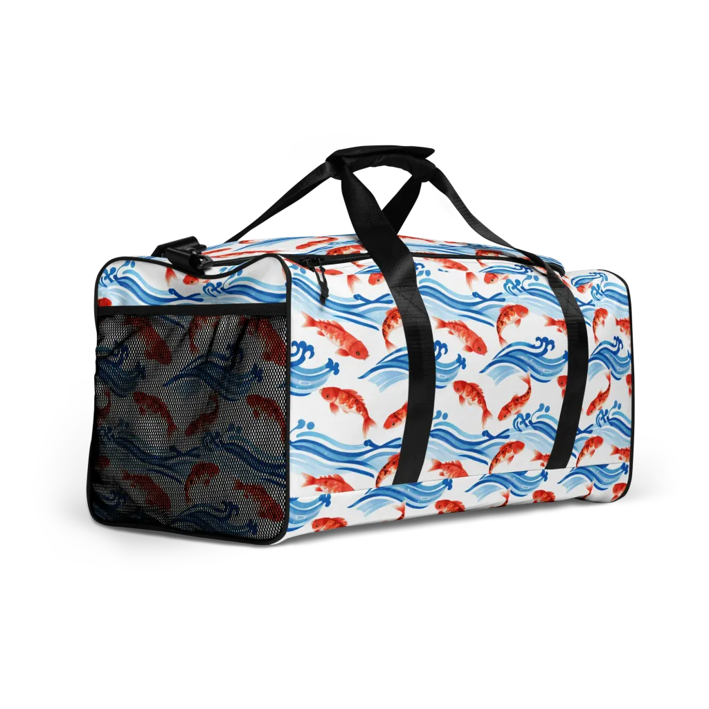 Waves of Fortune on Duffle Bag — Right Front