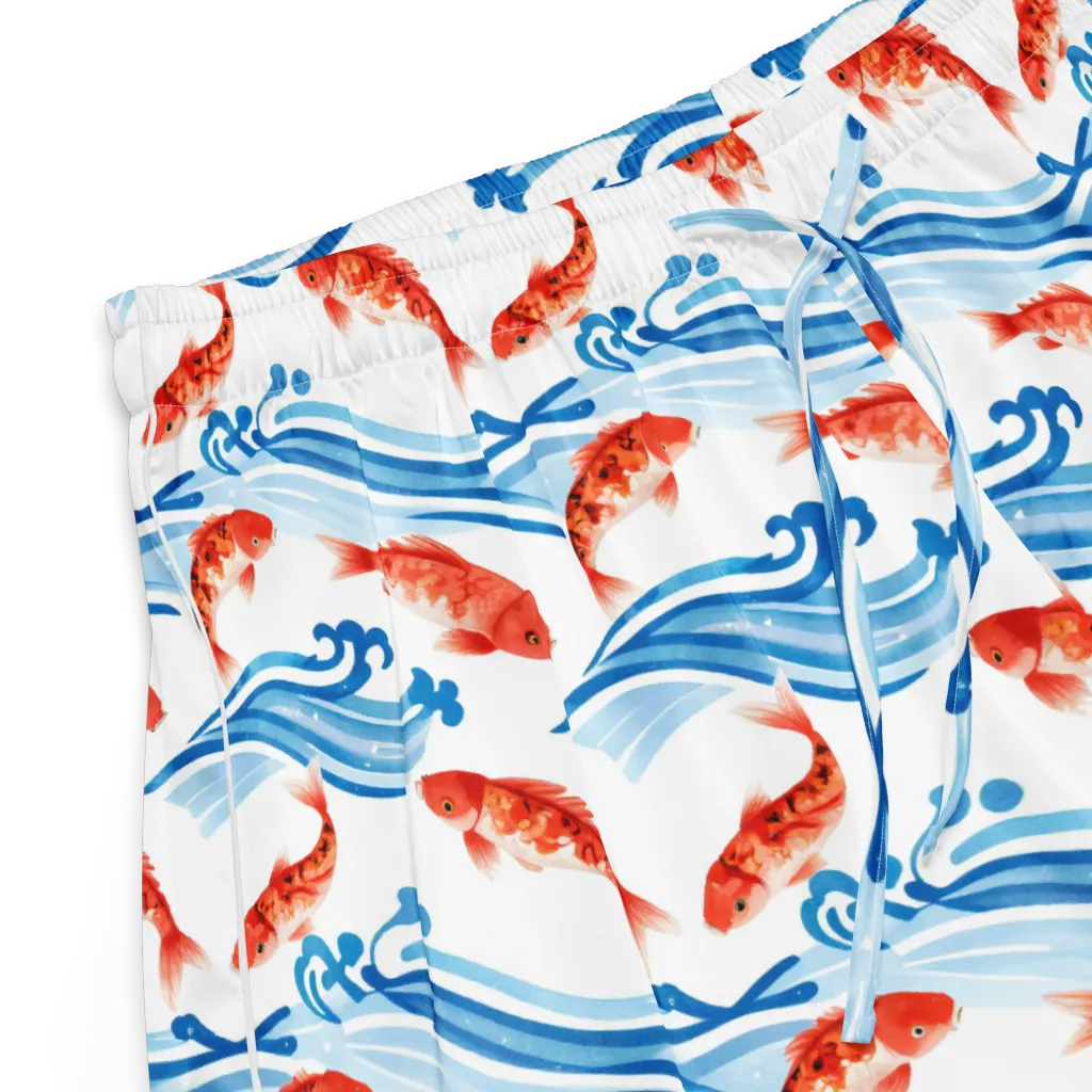 Waves of Fortune on Women's Pajama Shorts — Product details