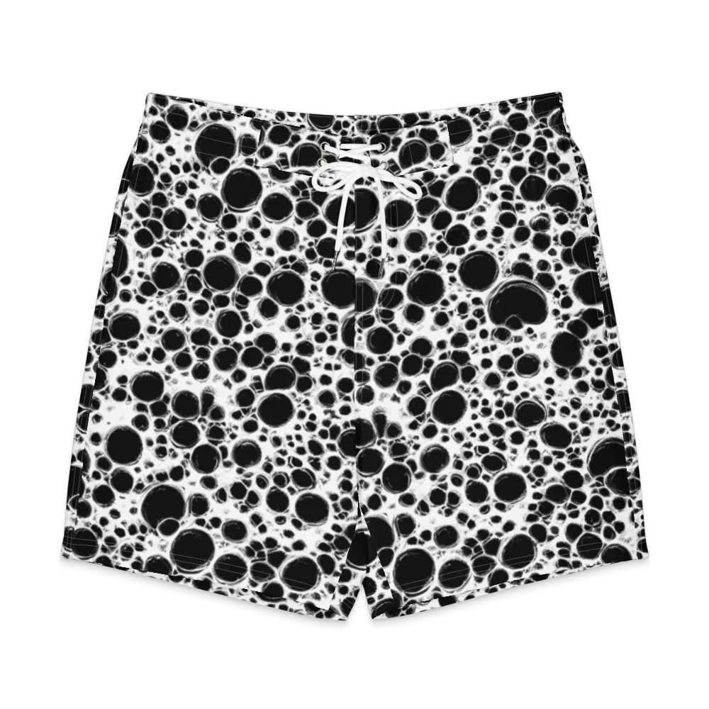Obsidian Bubble on Men's Board Shorts — Front