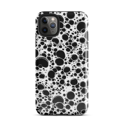 Obsidian Bubble on a Tough Case for iPhone®