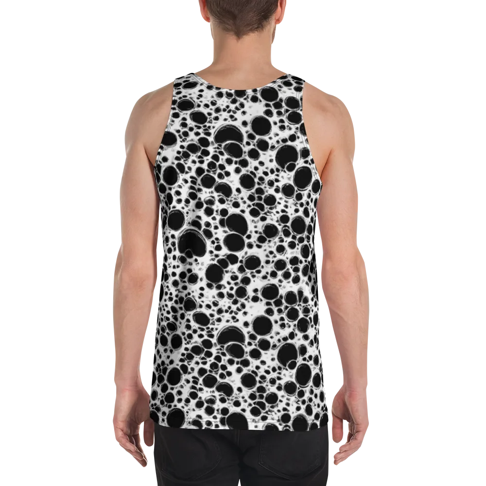 Obsidian Bubble on Men's Tank Top — Back
