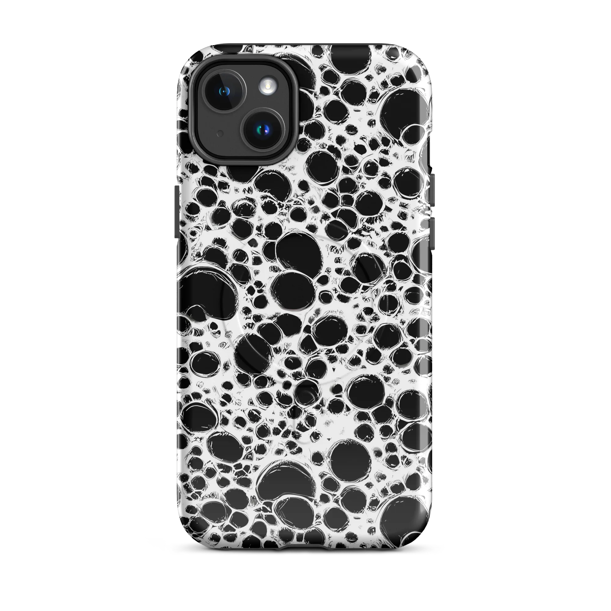 Obsidian Bubble on MagSafe Tough Case for iPhone® — Front