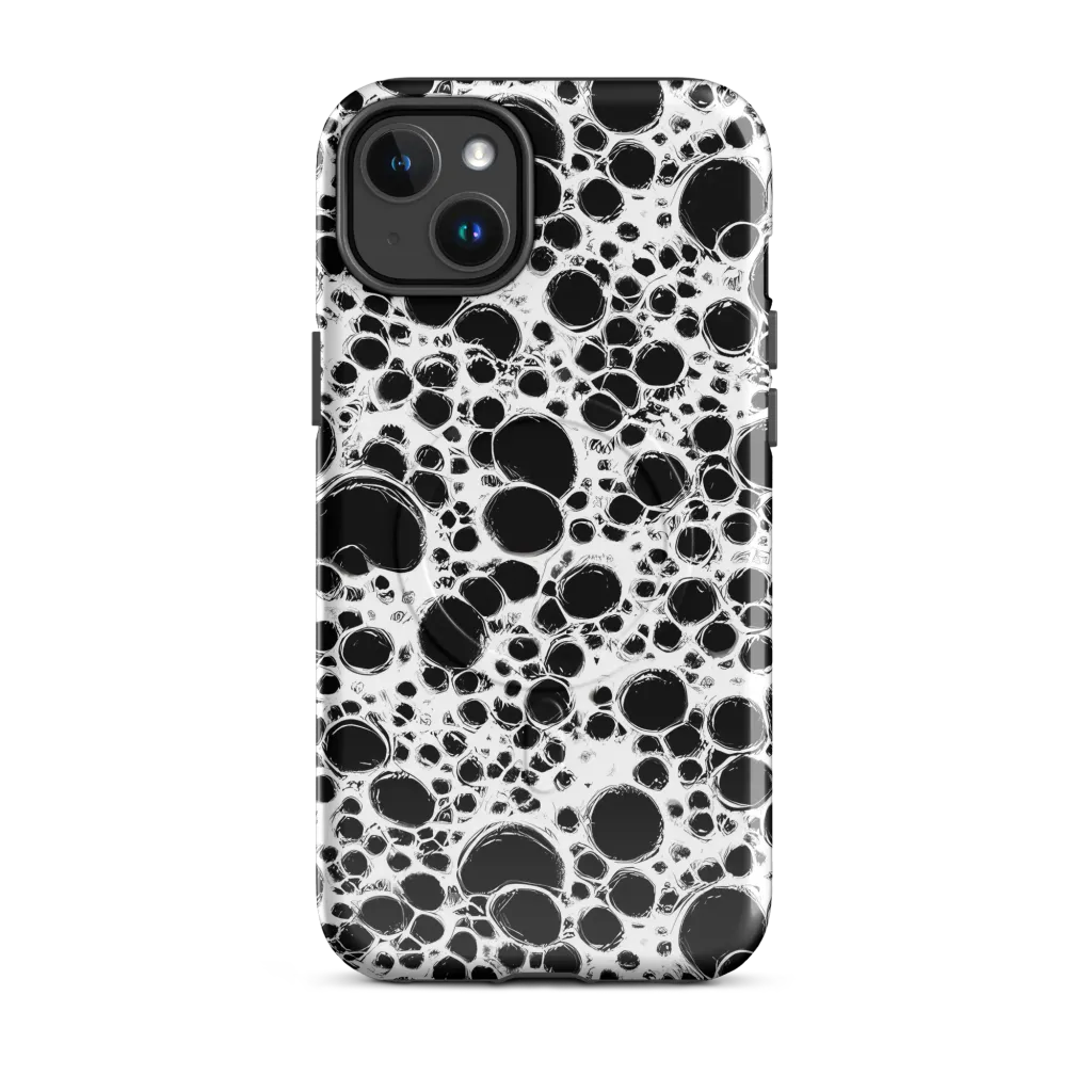 Obsidian Bubble on MagSafe Tough Case for iPhone® — Front