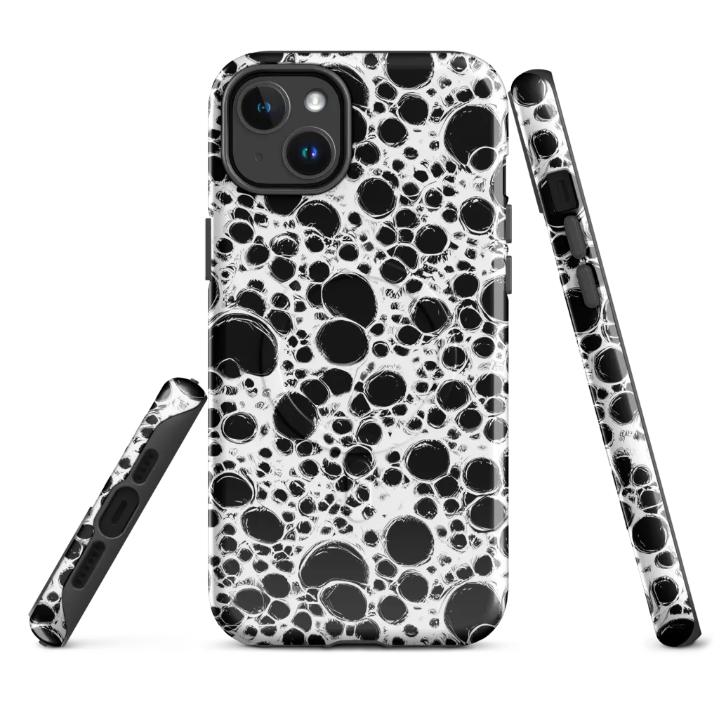 Obsidian Bubble on MagSafe Tough Case for iPhone® — Front