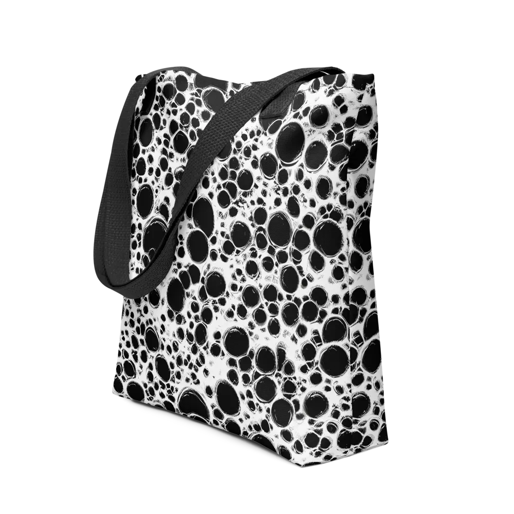 Obsidian Bubble on Tote Bag — Front