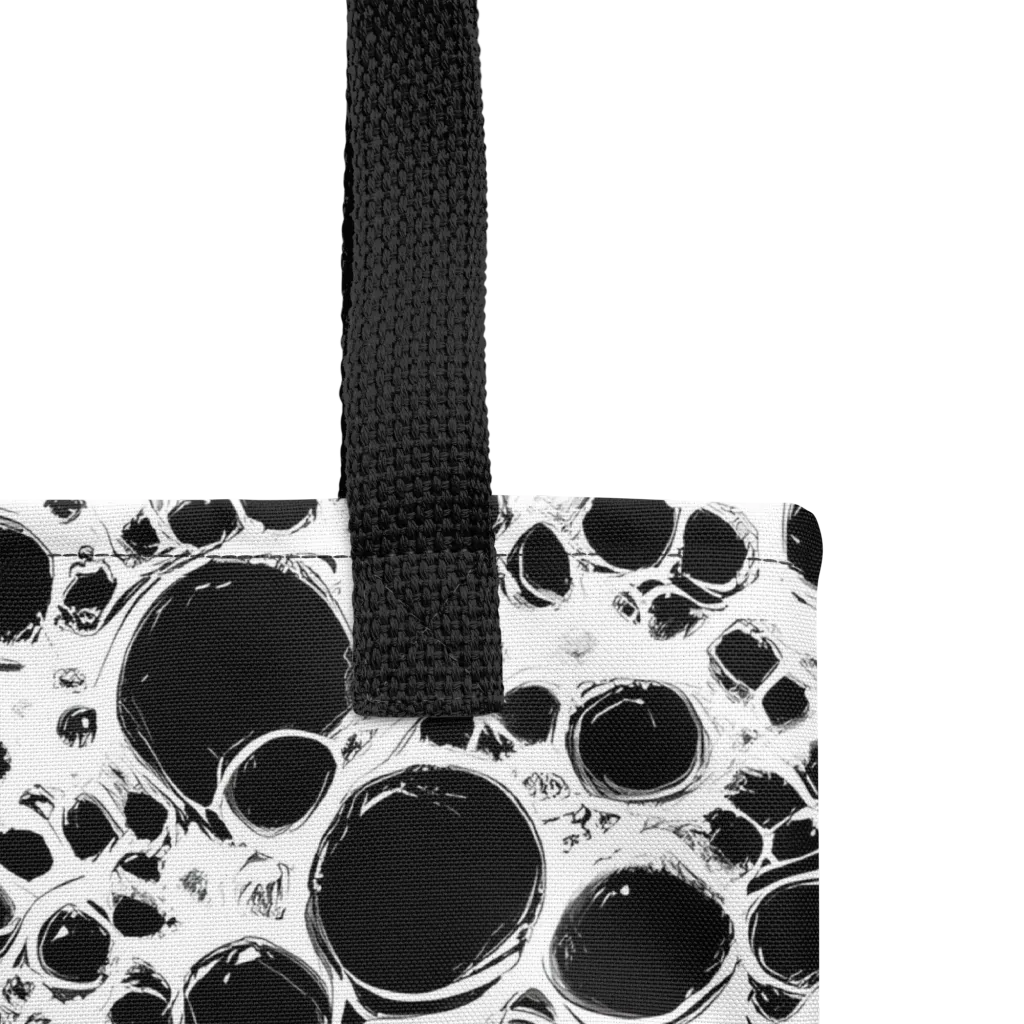 Obsidian Bubble on Tote Bag — Product details
