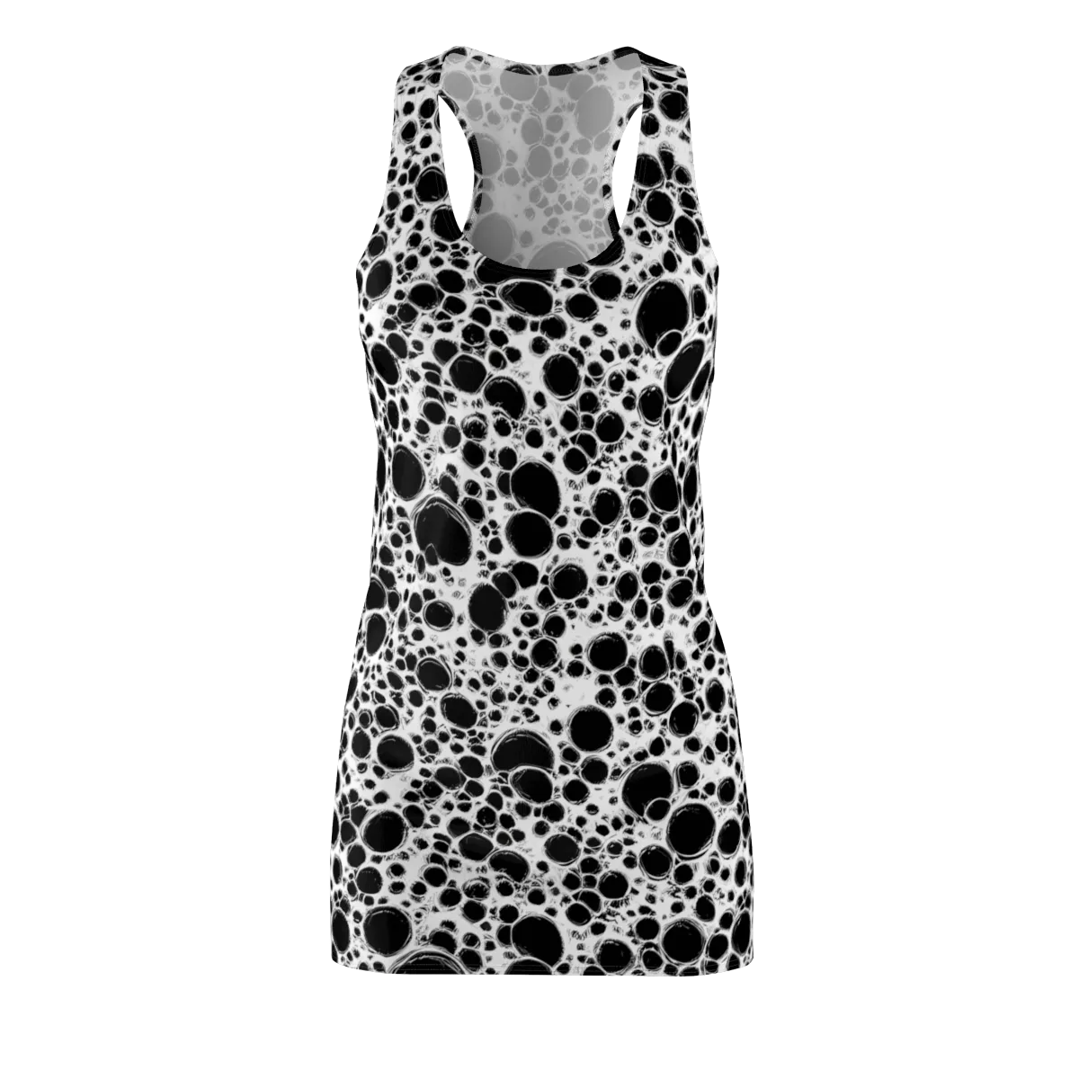 Obsidian Bubble on Racerback Dress — Front