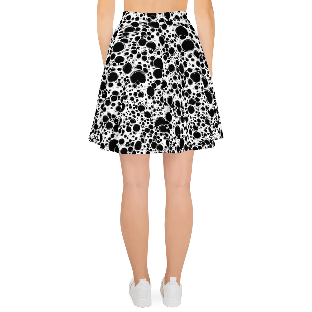 Obsidian Bubble on Skater Skirt — Back
