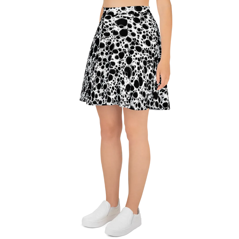 Obsidian Bubble on Skater Skirt — Left