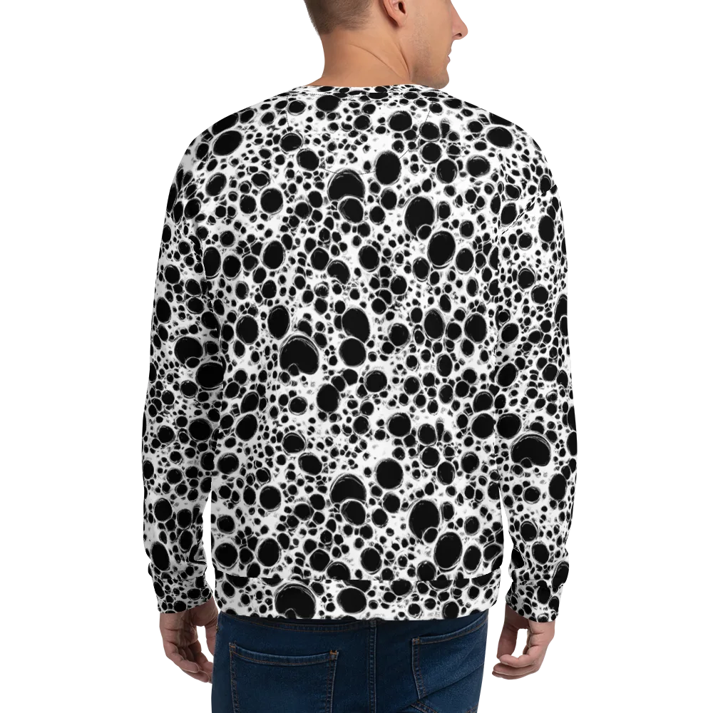 Obsidian Bubble on Sweatshirt — Back