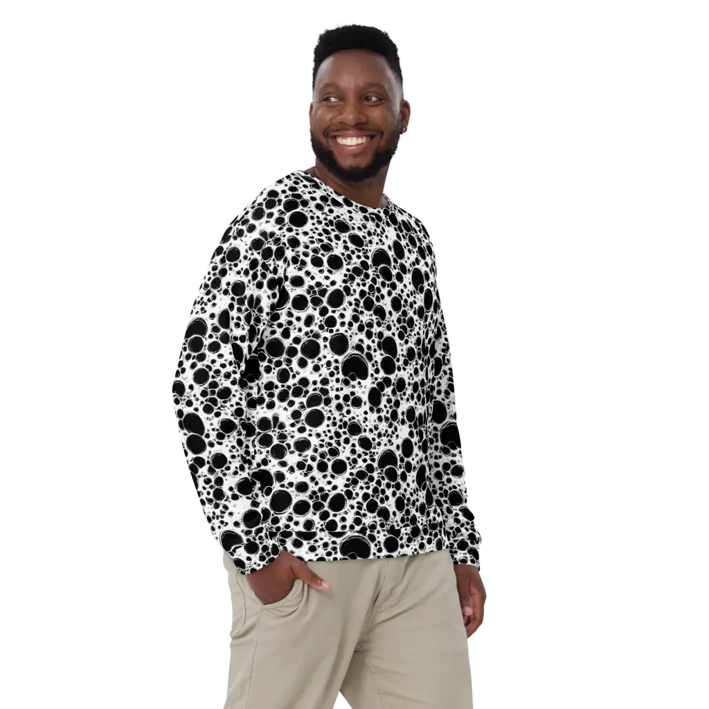 Obsidian Bubble on Sweatshirt — Front