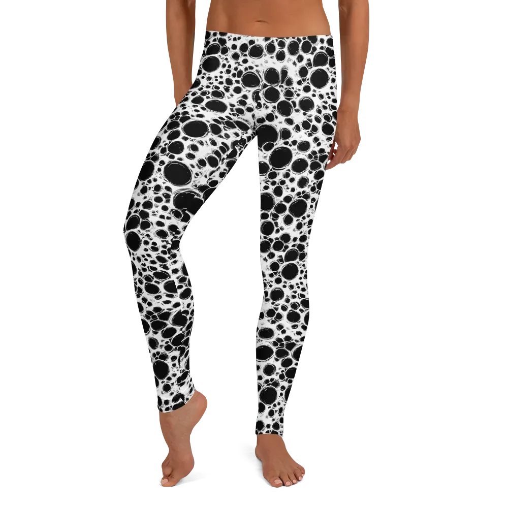 Obsidian Bubble on Leggings — Front