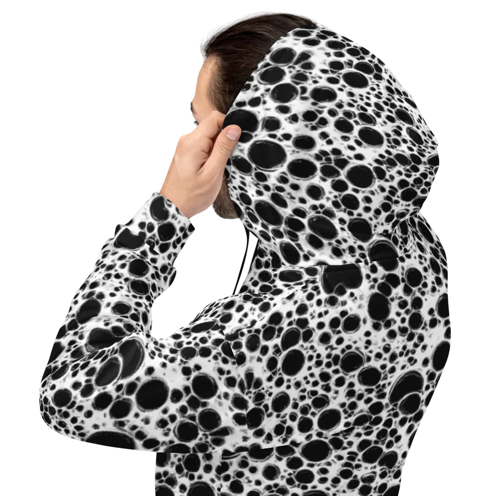 Obsidian Bubble on Hoodie — Back