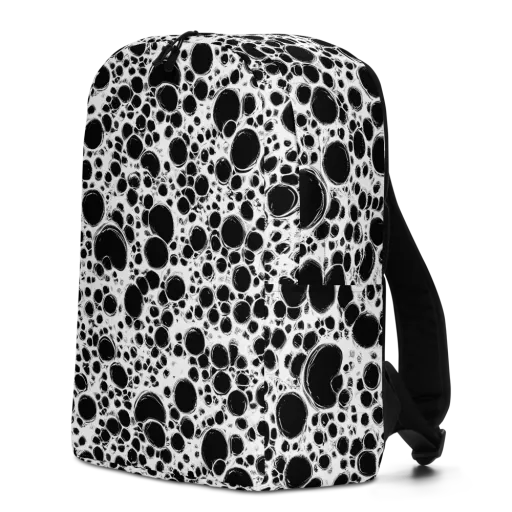 Obsidian Bubble on a Minimalist Backpack