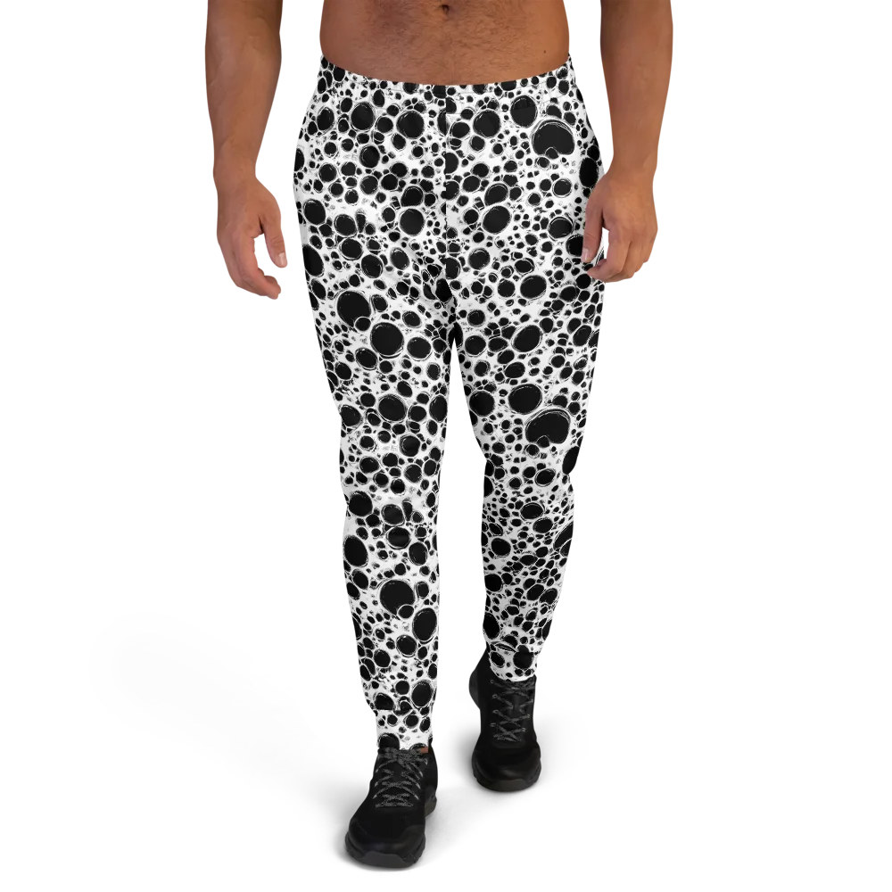 Obsidian Bubble on Men's Joggers — Front