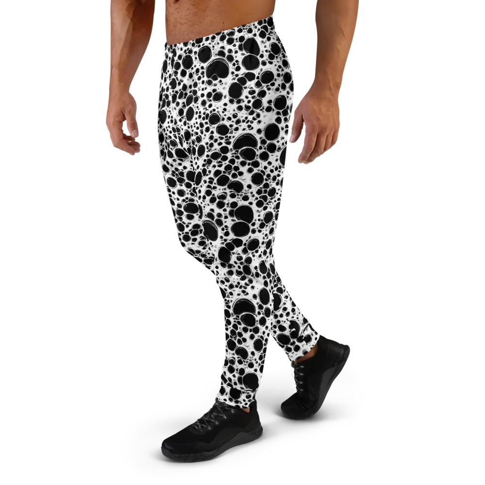 Obsidian Bubble on Men's Joggers — Left