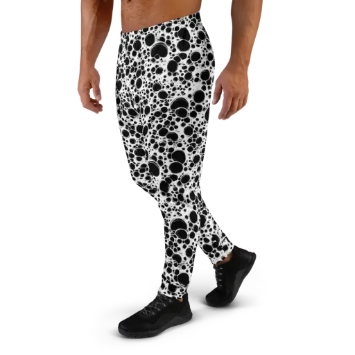 Obsidian Bubble on a Men's Joggers