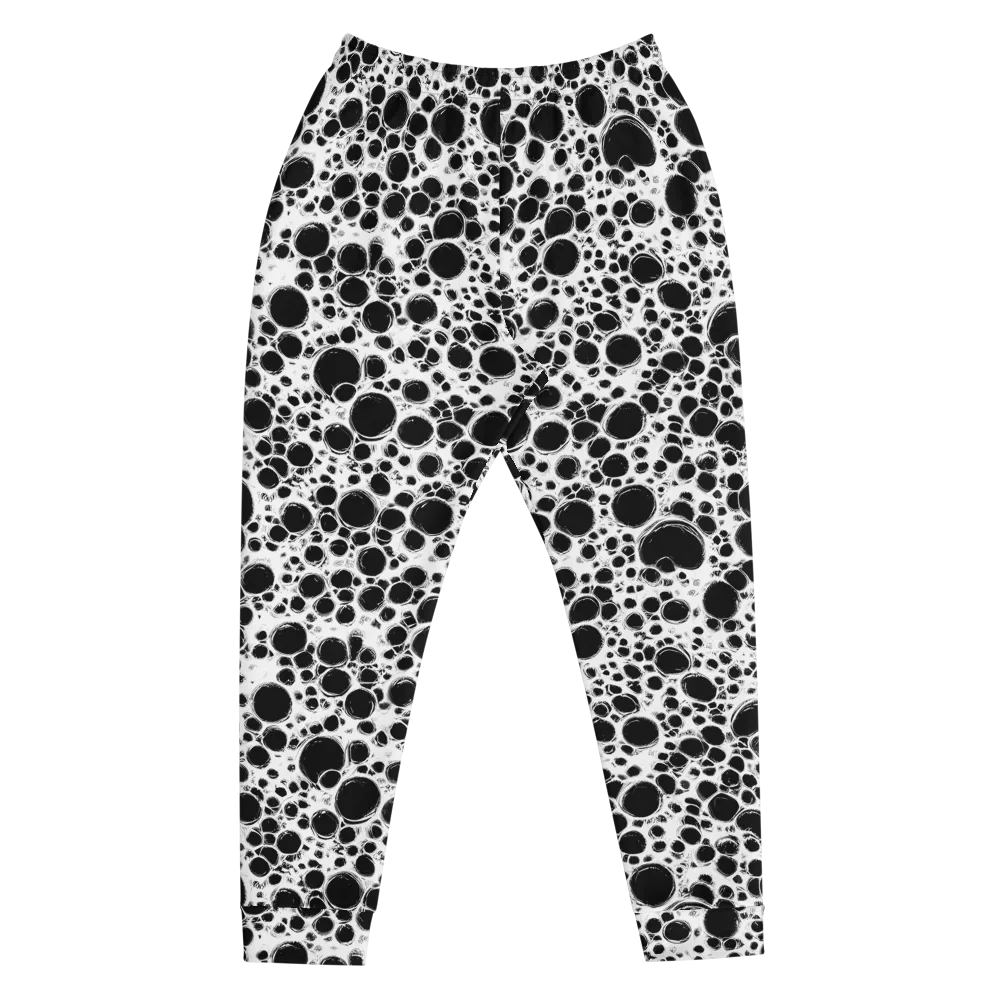 Obsidian Bubble on Men's Joggers — Front