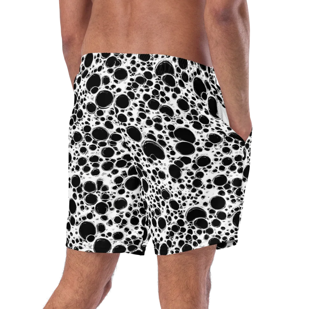 Obsidian Bubble on Swim Trunks — Right Back