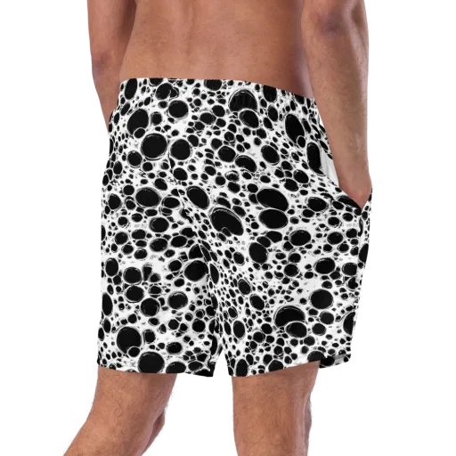 Obsidian Bubble on a Swim Trunks