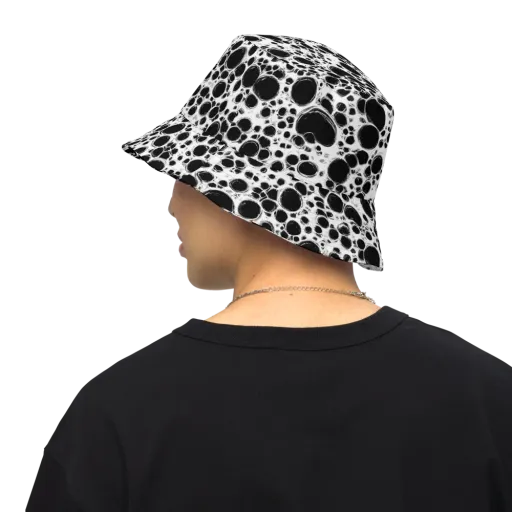 Obsidian Bubble on a Reversible Bucket Hat