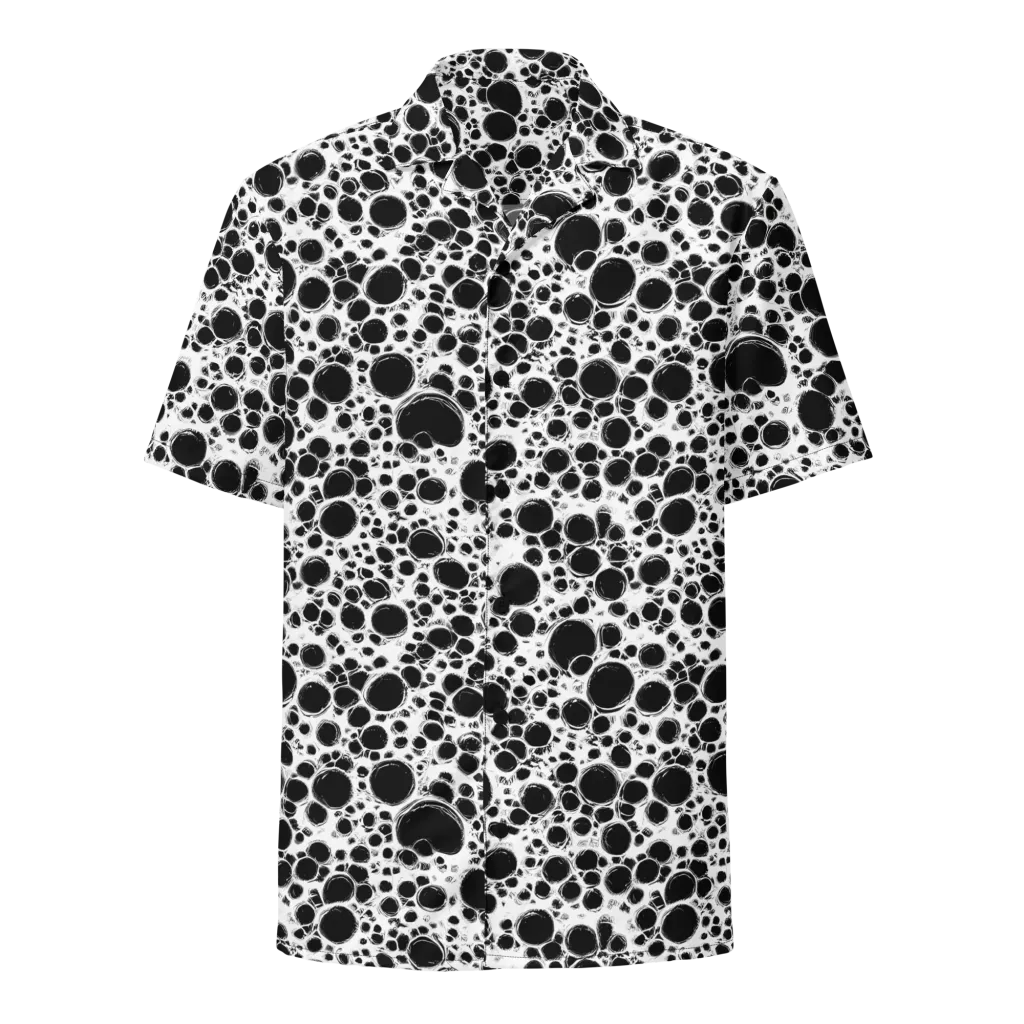 Obsidian Bubble on Button Shirt — Front