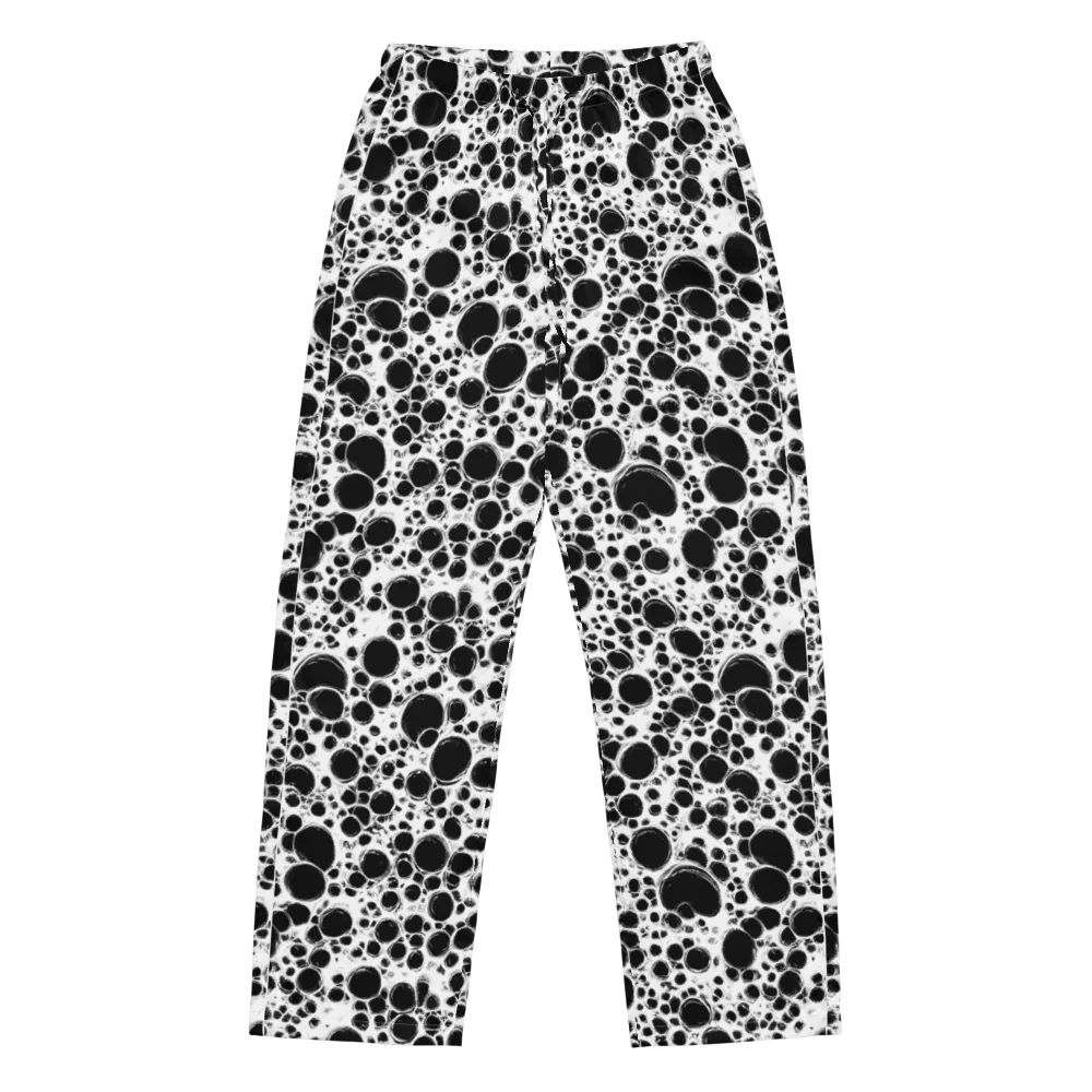 Obsidian Bubble on Women's Pajama Pants — Front