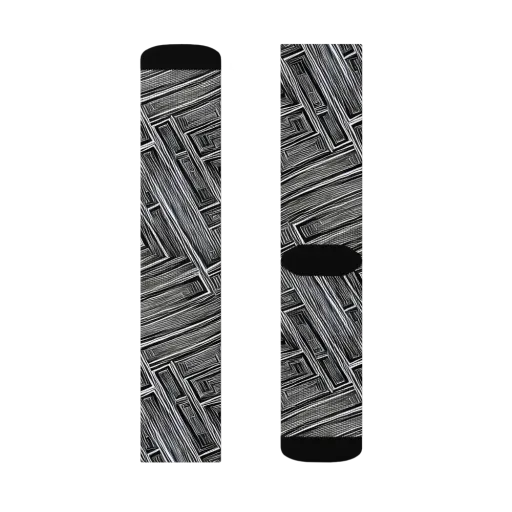 Architectural Grain on a Socks