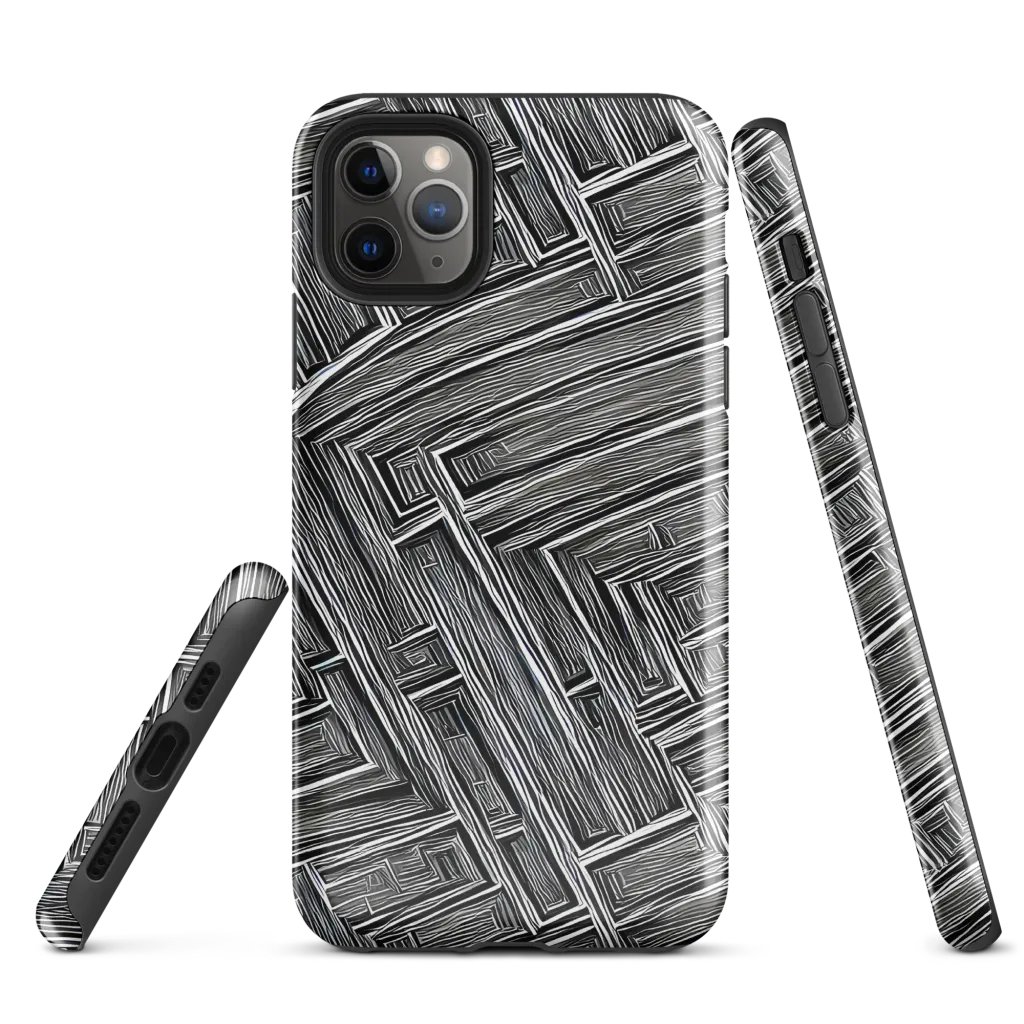 Architectural Grain on Tough Case for iPhone® — Front