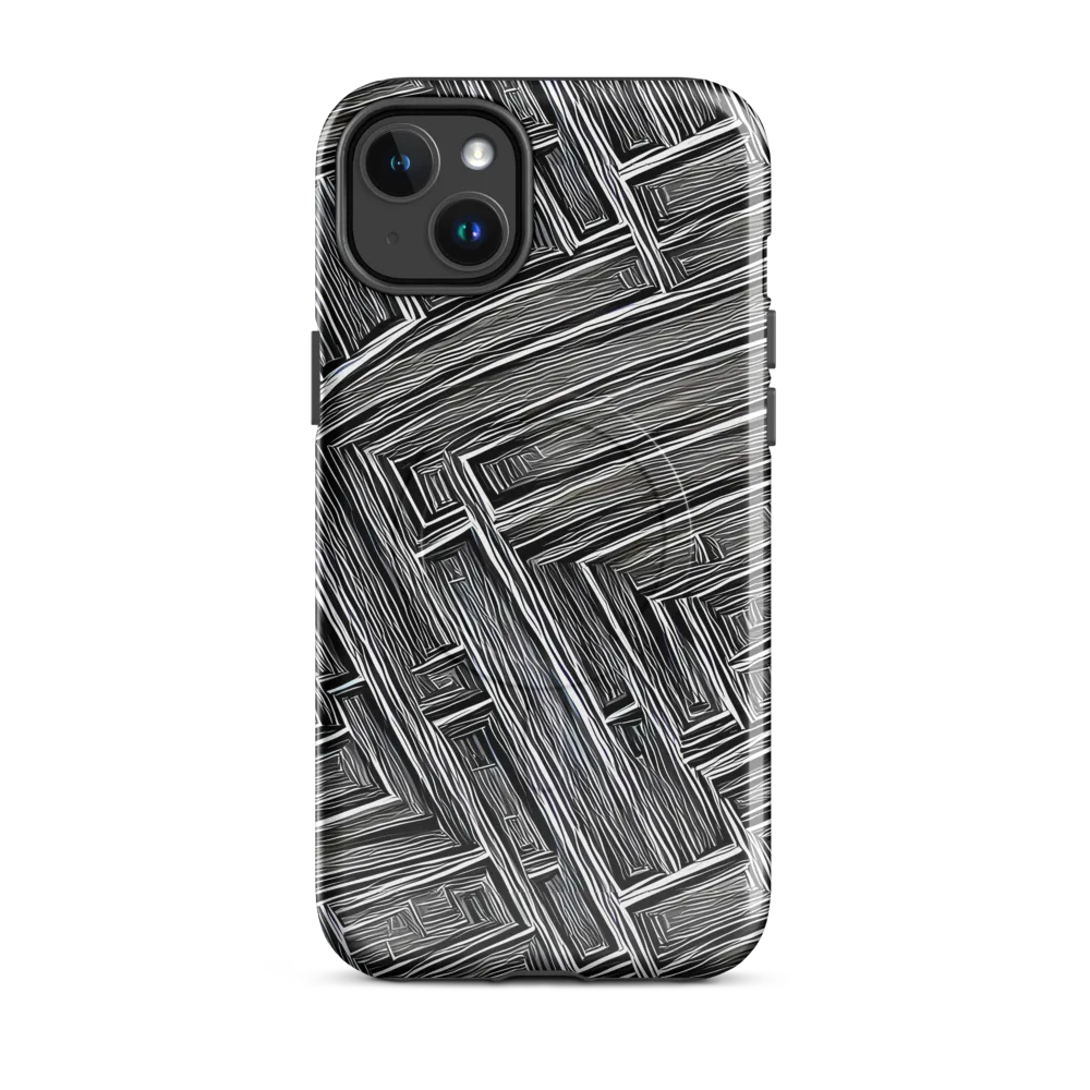 Architectural Grain on MagSafe Tough Case for iPhone® — Front