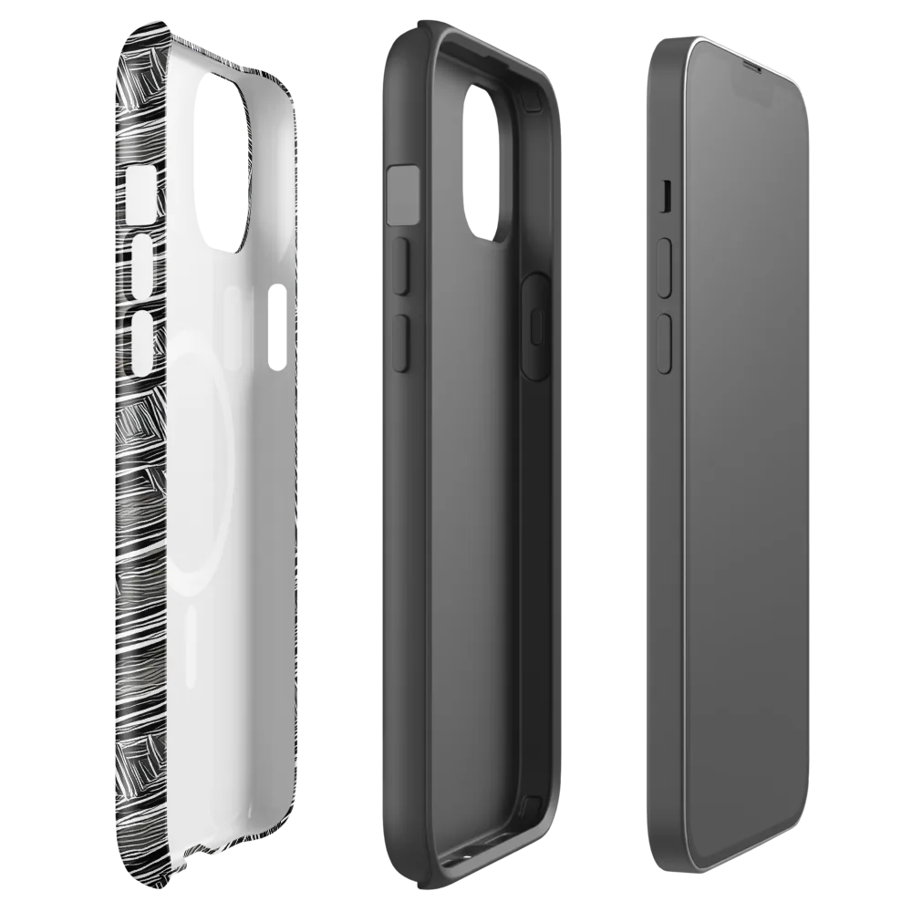 Architectural Grain on MagSafe Tough Case for iPhone® — Front