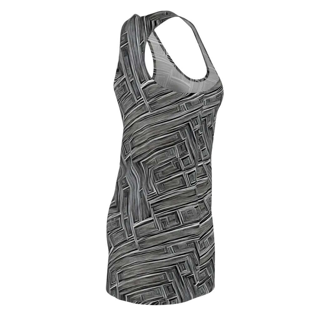 Architectural Grain on Racerback Dress — Back Side