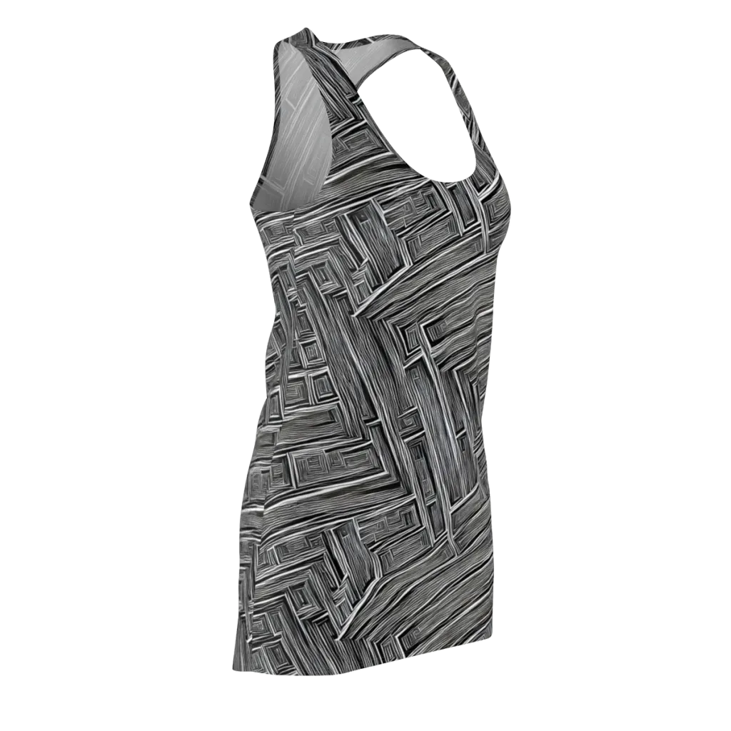 Architectural Grain on Racerback Dress — Front Side