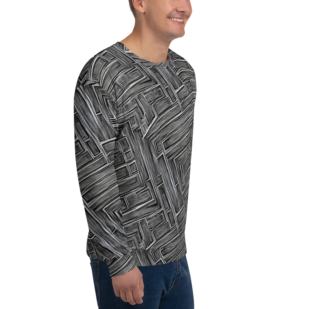 Architectural Grain on Sweatshirt — Right Front
