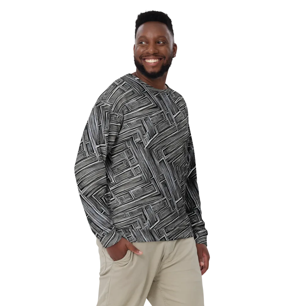 Architectural Grain on Sweatshirt — Front