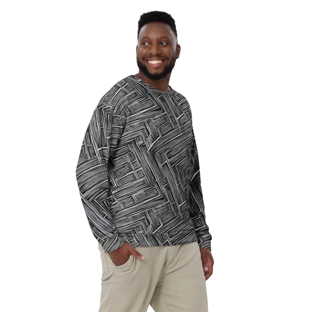 Architectural Grain on Sweatshirt — Front