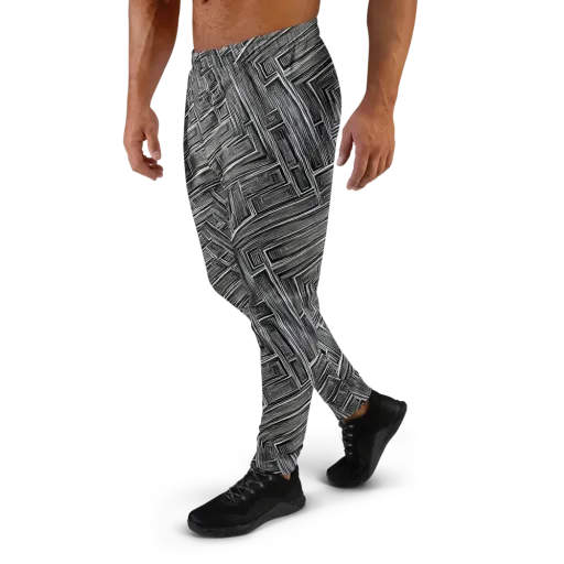 Architectural Grain on a Men's Joggers