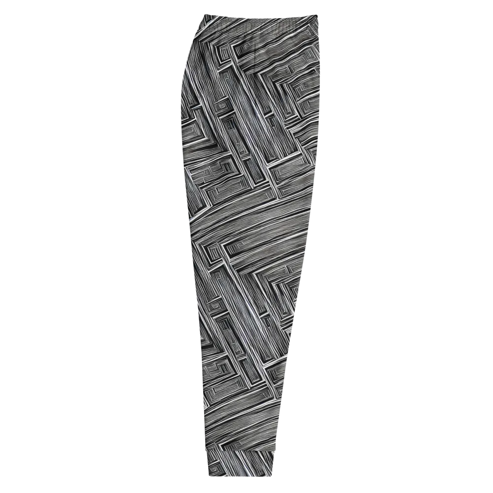 Architectural Grain on Men's Joggers — Right