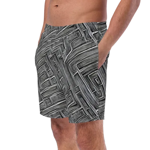 Architectural Grain on a Swim Trunks