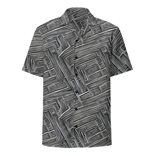Architectural Grain on a Button Shirt