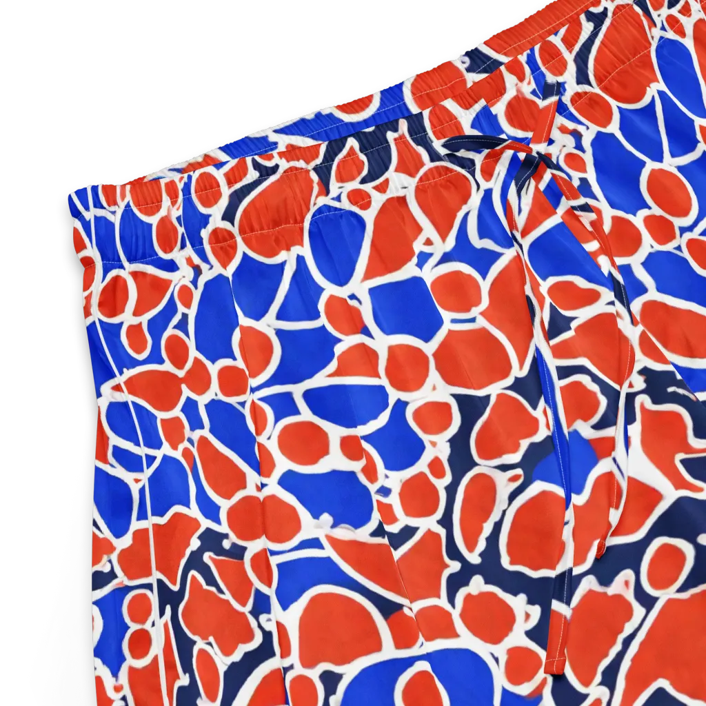 Cobalt Confetti on Women's Pajama Shorts — Product details