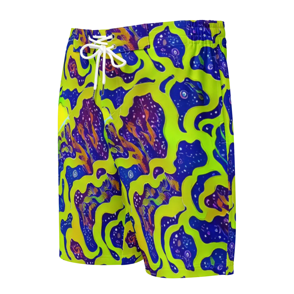 Galactic Tangledown on Men's Board Shorts — Front