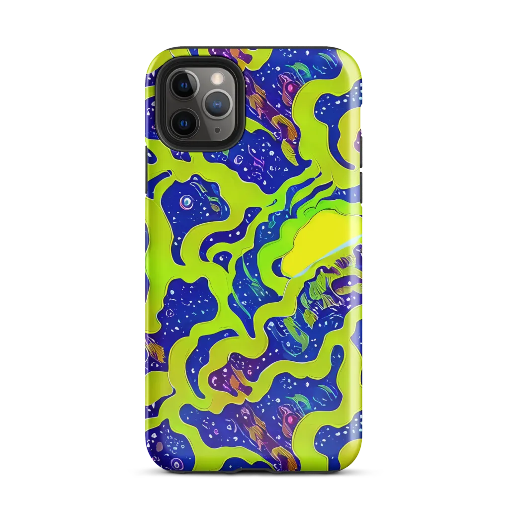 Galactic Tangledown on Tough Case for iPhone® — Front