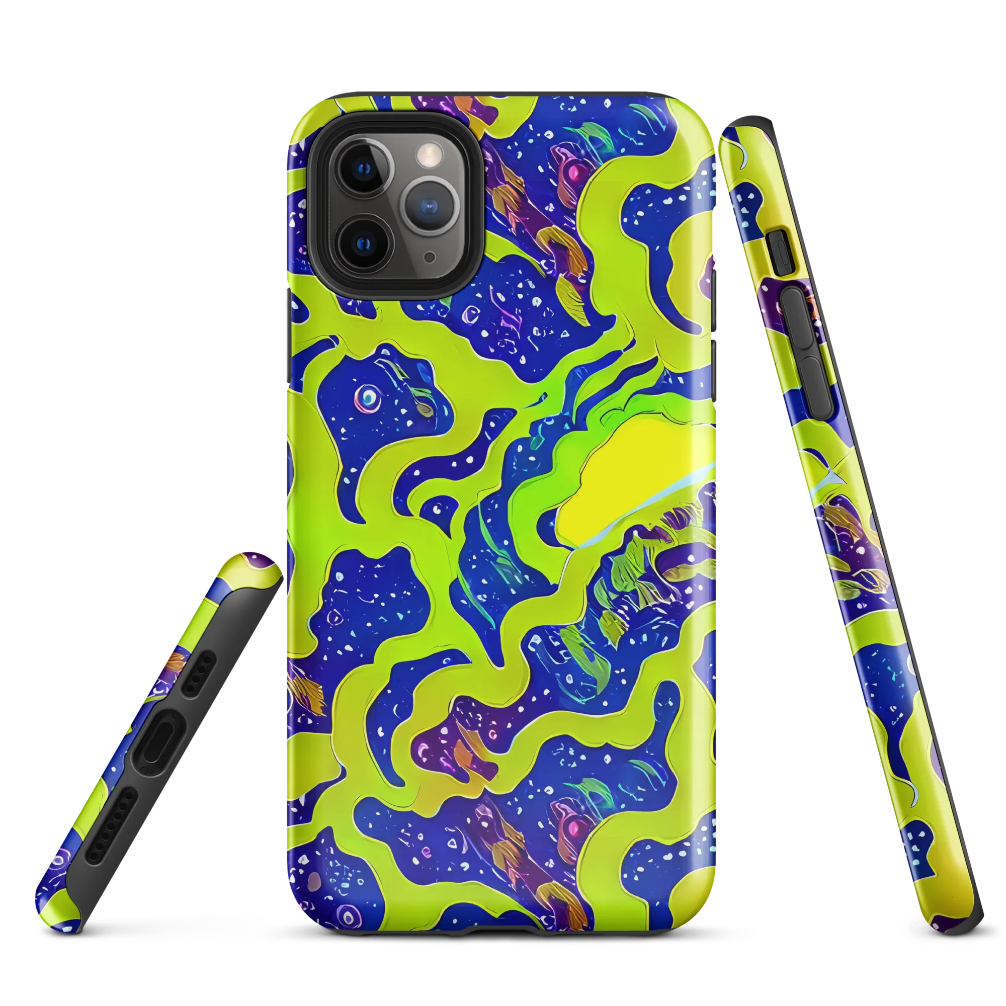 Galactic Tangledown on Tough Case for iPhone® — Front